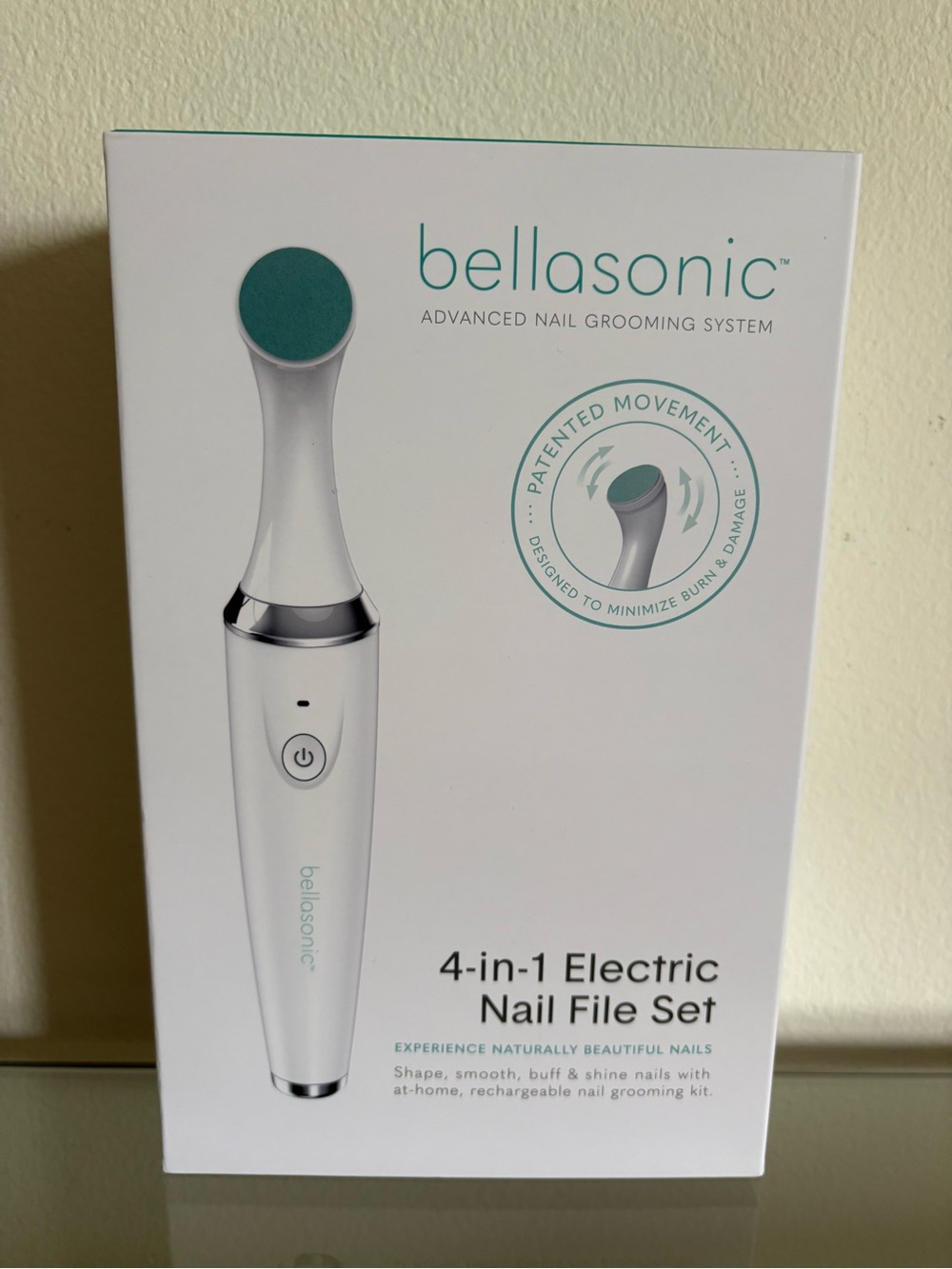 NEW Bellasonic 4-in-1 Advanced Electric Nail File Set - Open Box/Unused